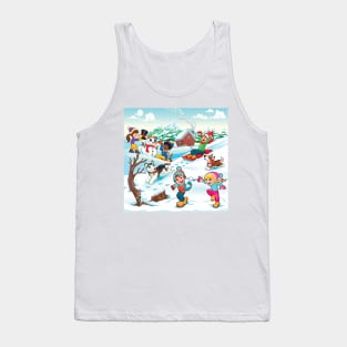 Winter Scene Tank Top